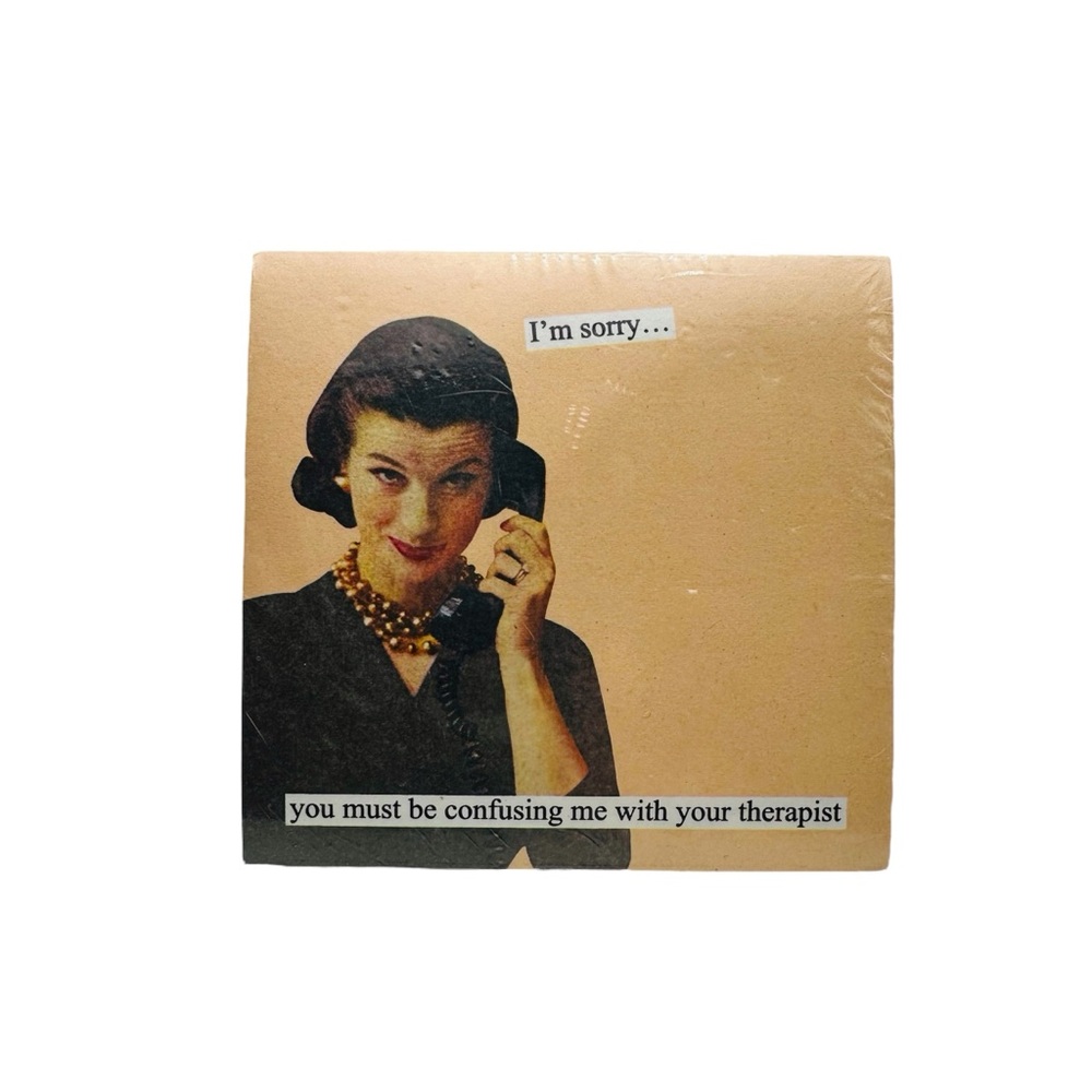 ★ NWT Anne Taintor Funny Sticky Notes - Color Peach ★ - Picture 13 of 13
